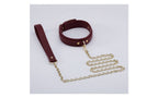 Daytona Deluxe Bondage Play Kit Burgundy Gold 8 Piece Daytona