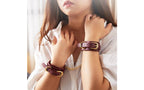 Daytona Deluxe Bondage Play Kit Burgundy Gold 8 Piece Daytona