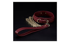 Daytona Deluxe Bondage Play Kit 8 Piece Burgundy Gold Daytona