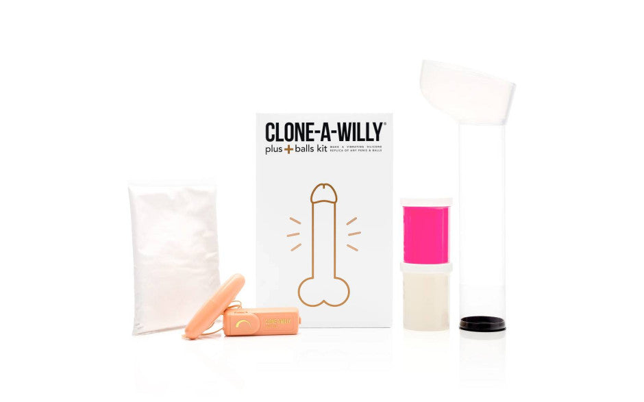 Empire Labs Clone a Willy Plus Balls Moulding Kit Hot Pink Empire Labs