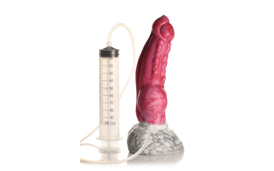 XR Brands Creature Cocks Resurrector Phoenix Squirting Silicone Fantasy Dildo XR Brands