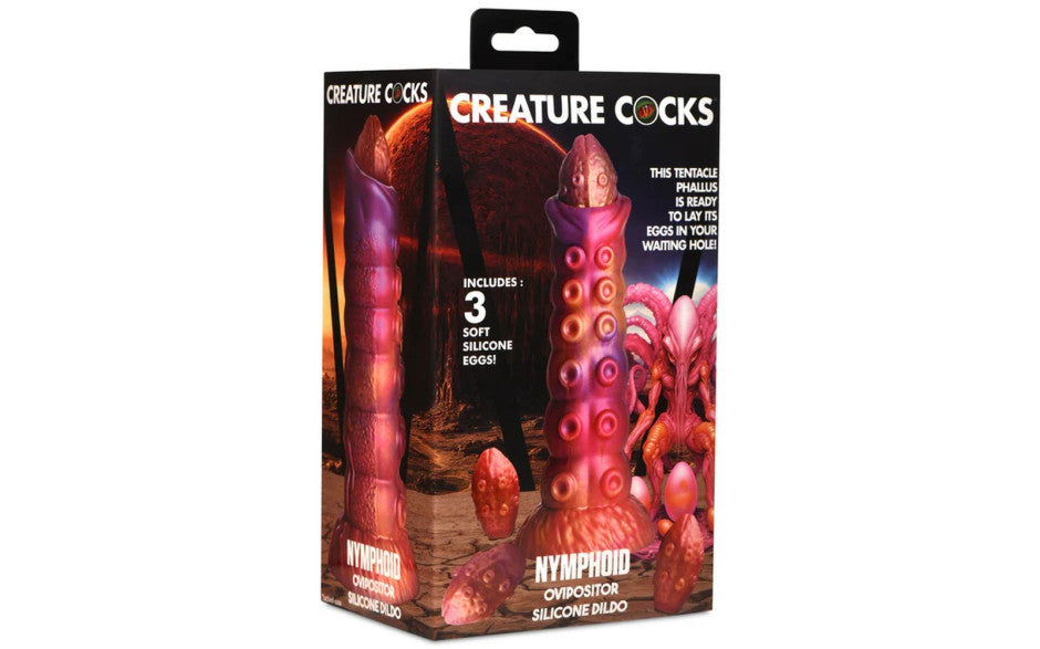 XR Brands Creature Cocks Nymphoid Ovipositor Fantasy Silicone Dildo XR Brands