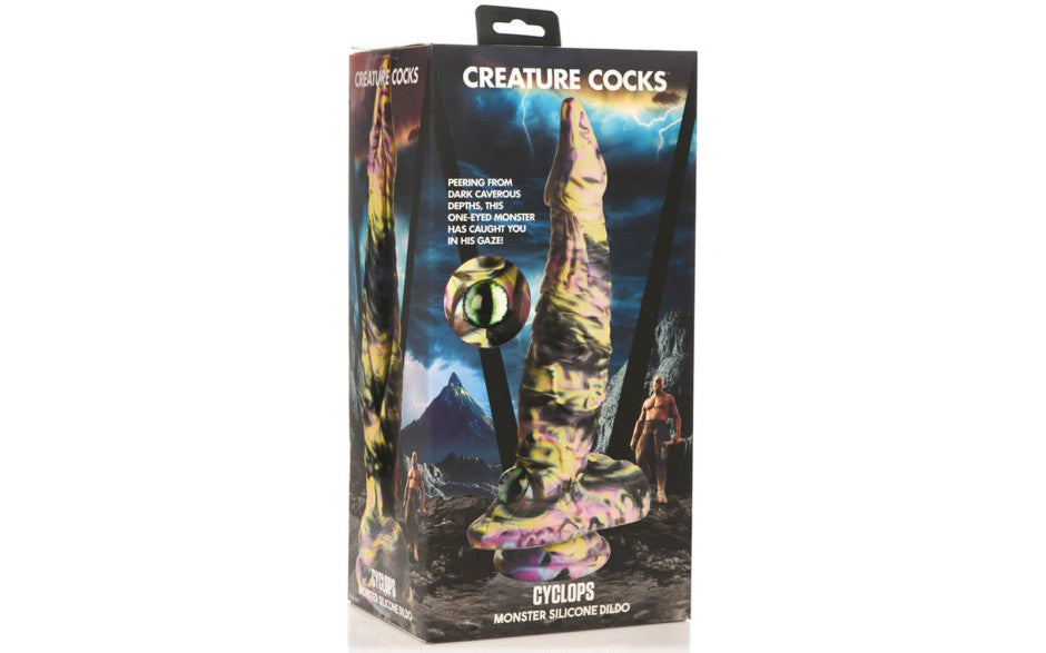 XR Brands Creature Cocks Cyclops Monster Fantasy Silicone Dildo XR Brands