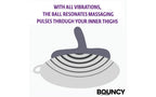 Bouncy Bliss Classic Inflatable Sit On Massager Vibrator Bouncy Bliss