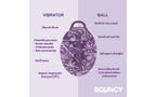Bouncy Bliss Classic Inflatable Sit On Massager Vibrator Bouncy Bliss