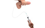 XR Brands Loadz Realistic Squirting Dildo With Syringe 9 Inch XR Brands