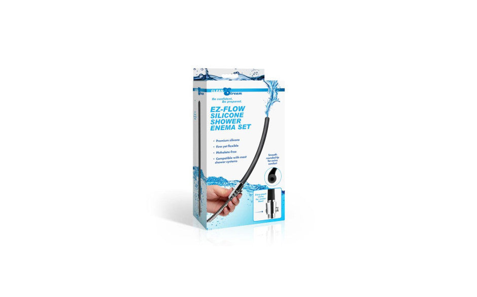 XR Brands CleanStream EZ Flow Silicone Shower Enema Set XR Brands Main image