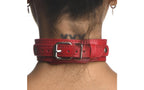 XR Brands Strict Vegan Leather Female Chest Harness Red XR Brands