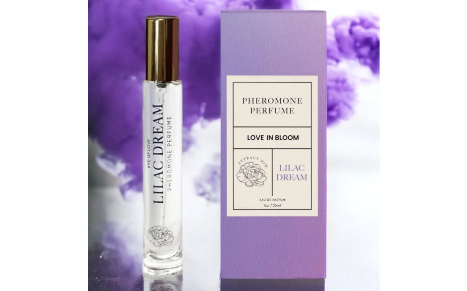 Eye Of Love Bloom Pheromone Body Spray Lilac Dream For Her To Attract Him 10ml Eye Of Love