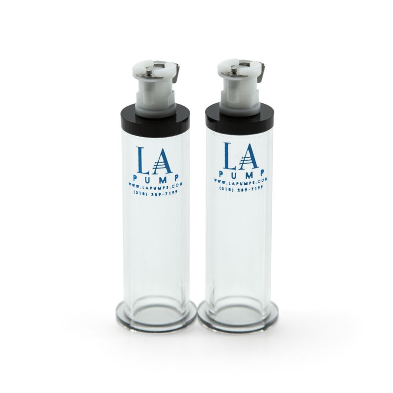 LA Pump Nipple Enlargement Cylinders Pair 16mm LA Pump Main image