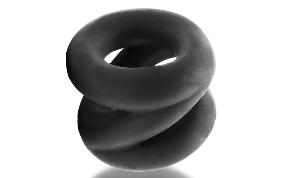 OxBalls Z Balls Zig Zag Cock Ring and Ball Stretcher Night Edition OxBalls Main image