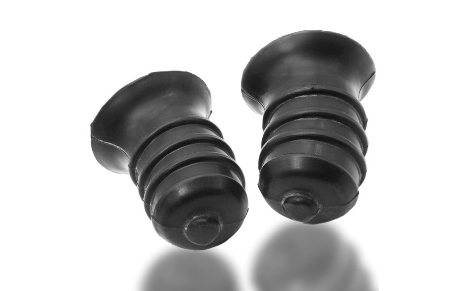 OxBalls Ribnibs Curved Springy Ribbed Nipple Suckers Night Edition OxBalls