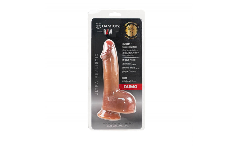 Raw Dumo Ultra Realistic Silicone Dildo 20cm RAW