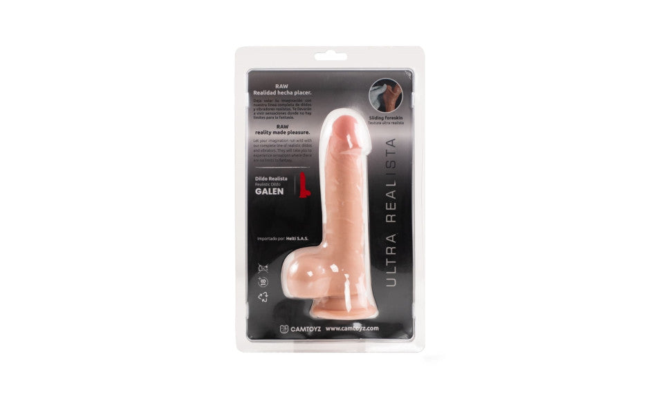 Raw Galen Ultra Realistic Double Layered Dildo RAW