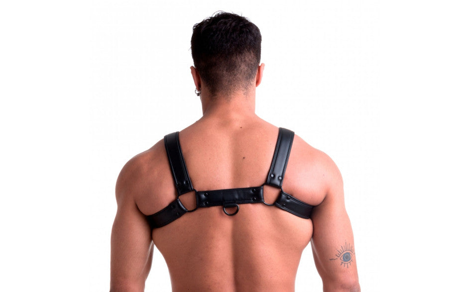 Sport Fucker Vegan Bulldog BDSM Play Harness Black Sport Fucker