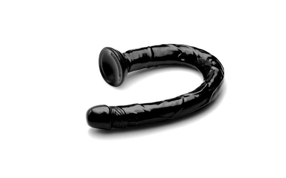 XR Brands Hosed Suction Cup Realistic Anal Dildo 19 Inch Secondary image