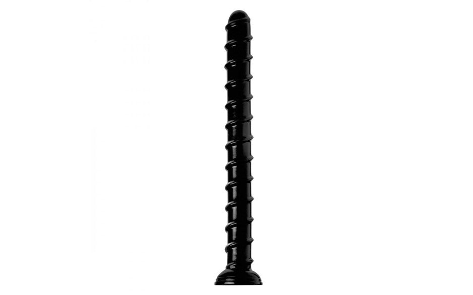 XR Brands Hosed Swirl Thick Anal Snake Large Dildo 18 Inch XR Brands