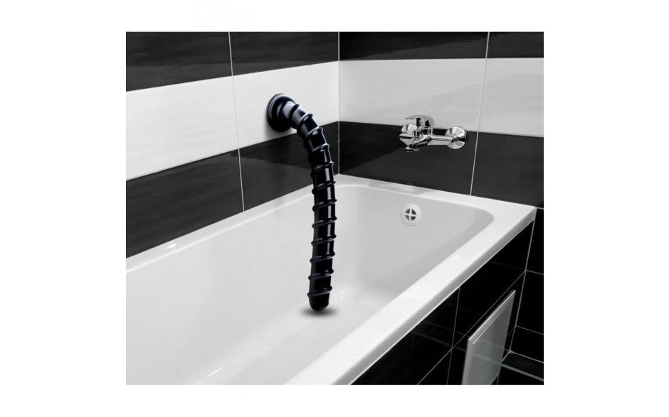 XR Brands Hosed Swirl Thick Anal Snake Large Dildo 18 Inch XR Brands