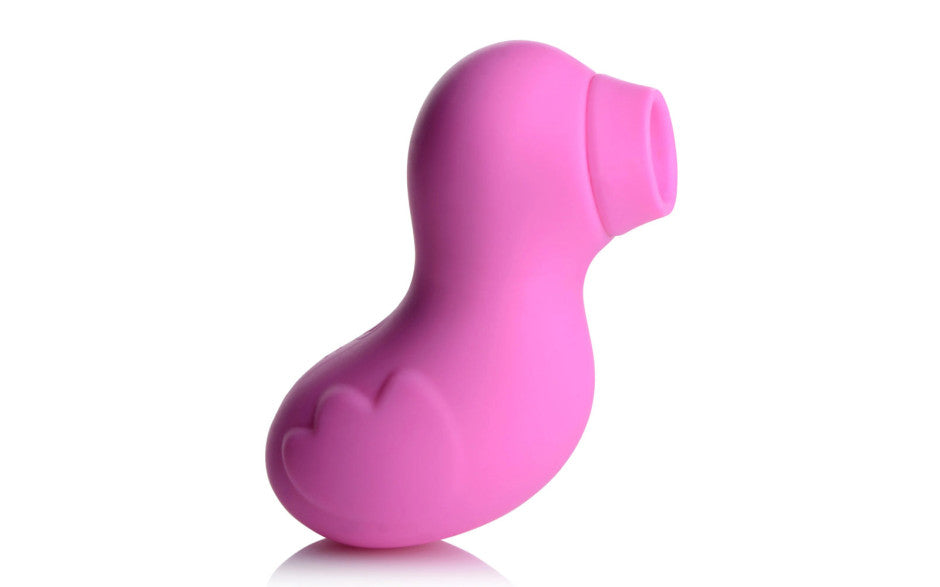 XR Brands Shegasm Sucky Ducky Silicone Clitoral Stimulator Pink Main image