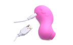 XR Brands Shegasm Sucky Ducky Silicone Clitoral Stimulator Pink