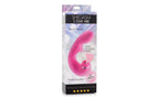 XR Brands Shegasm 5 Star 10X Tapping G-Spot Vibe With Suction Pink
