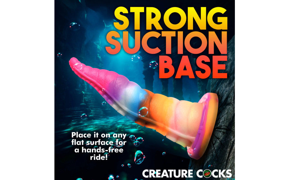 XR Brands Creature Cocks Luminoctopus GITD Tentacle Fantasy Dildo XR Brands