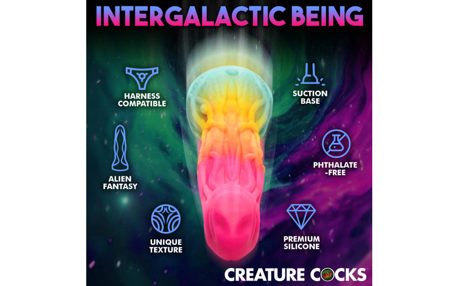 XR Brands Creature Cocks Shape Shifter Alien Fantasy Silicone Dildo XR Brands