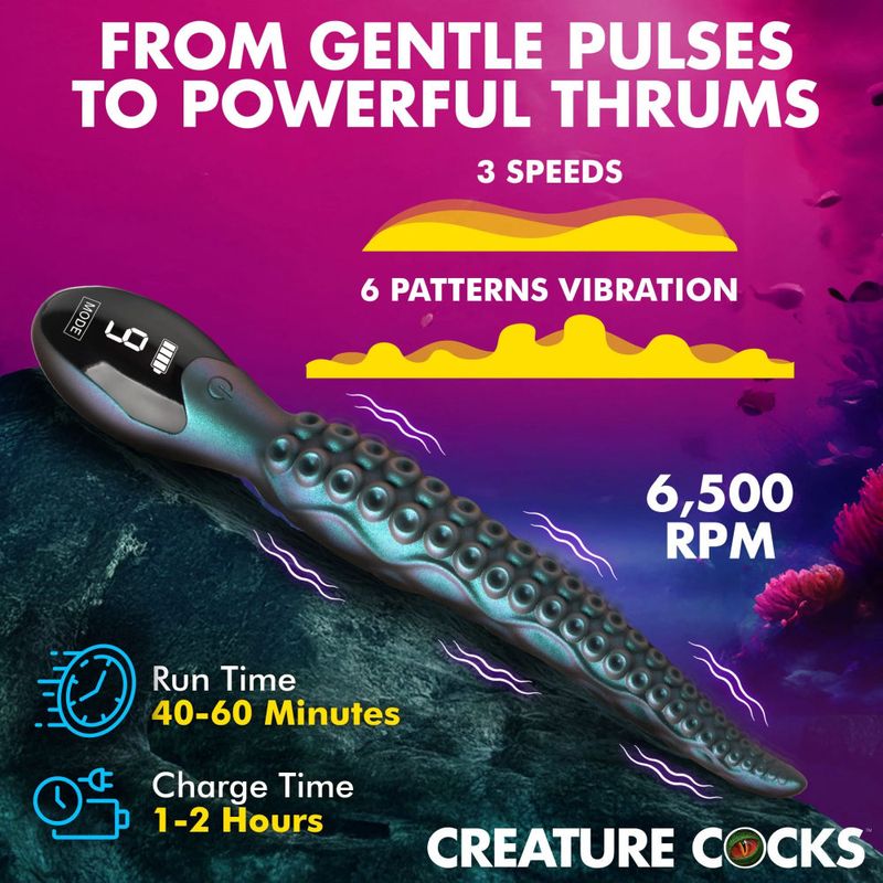 Creature Cocks Tentavibe Silicone Vibrator Creature Cocks