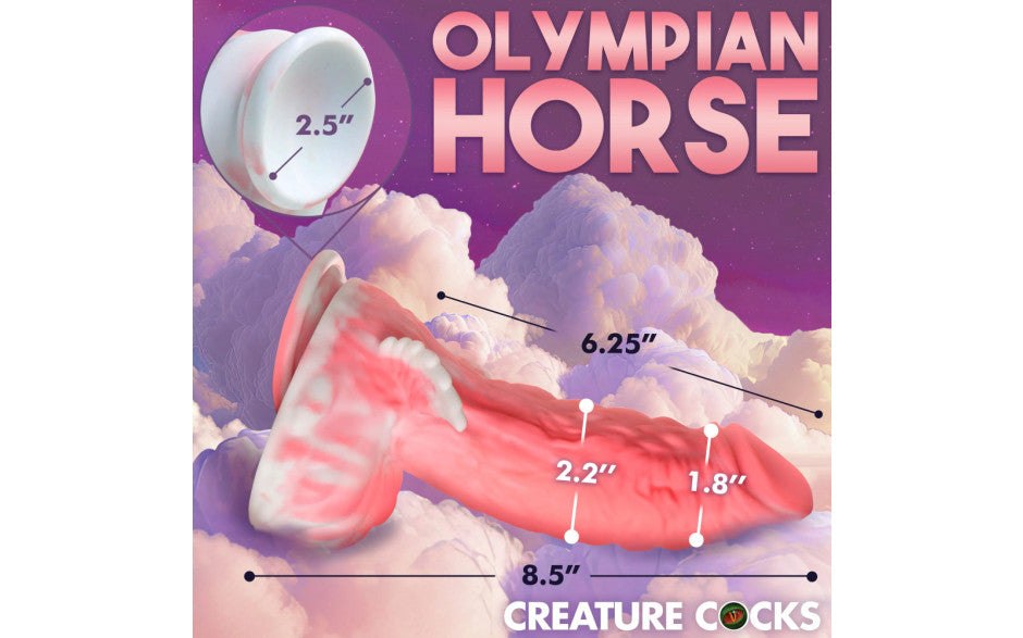 XR Brands Creature Cocks Pegasus Pecker Winged Fantasy Silicone Dildo XR Brands