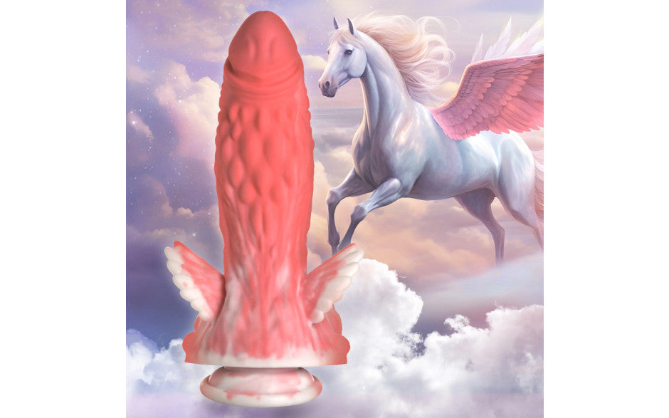 XR Brands Creature Cocks Pegasus Pecker Winged Fantasy Silicone Dildo XR Brands