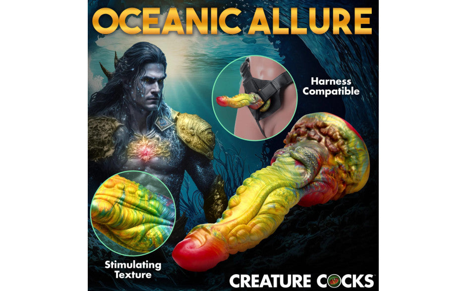 XR Brands Creature Cocks Majestic Merman Fantasy Silicone Dildo XR Brands