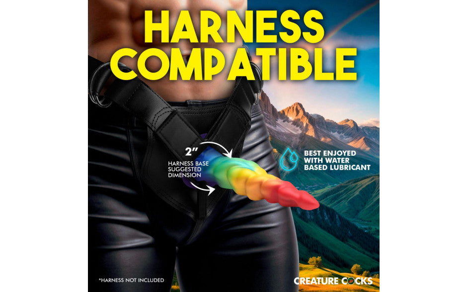 XR Brands Creature Cocks Magic Rider Unicorn Silicone Dildo XR Brands