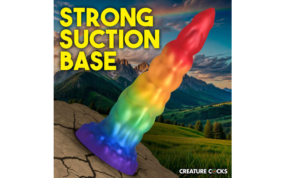 XR Brands Creature Cocks Magic Rider Unicorn Silicone Dildo XR Brands