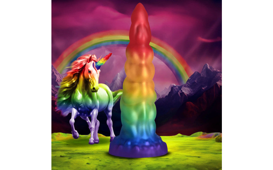 XR Brands Creature Cocks Magic Rider Unicorn Silicone Dildo XR Brands