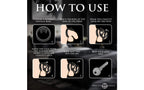 XR Brands Master Series Hard Stop Double Ring Mens Chastity Cage XR Brands