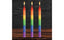 XR Brands Master Series Pride Candles Rainbow Drip Candle 3 Piece XR Brands