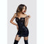 Glossy Nelly Fetish Play Sexy Wetlook Dress Black