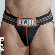 Oxballs Slingjock Upthrust Slider-Strap Jock Black Iron Secondary image