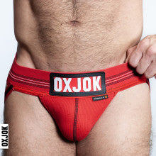 Oxballs Slingjock Upthrust Slider-Strap Jock Red Hot Main image