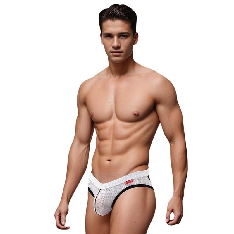 Envy Sport Mesh Jock White Envy