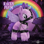 Master Series Raven Plum Bondage Pony Master Series