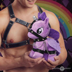Master Series Raven Plum Bondage Pony Master Series