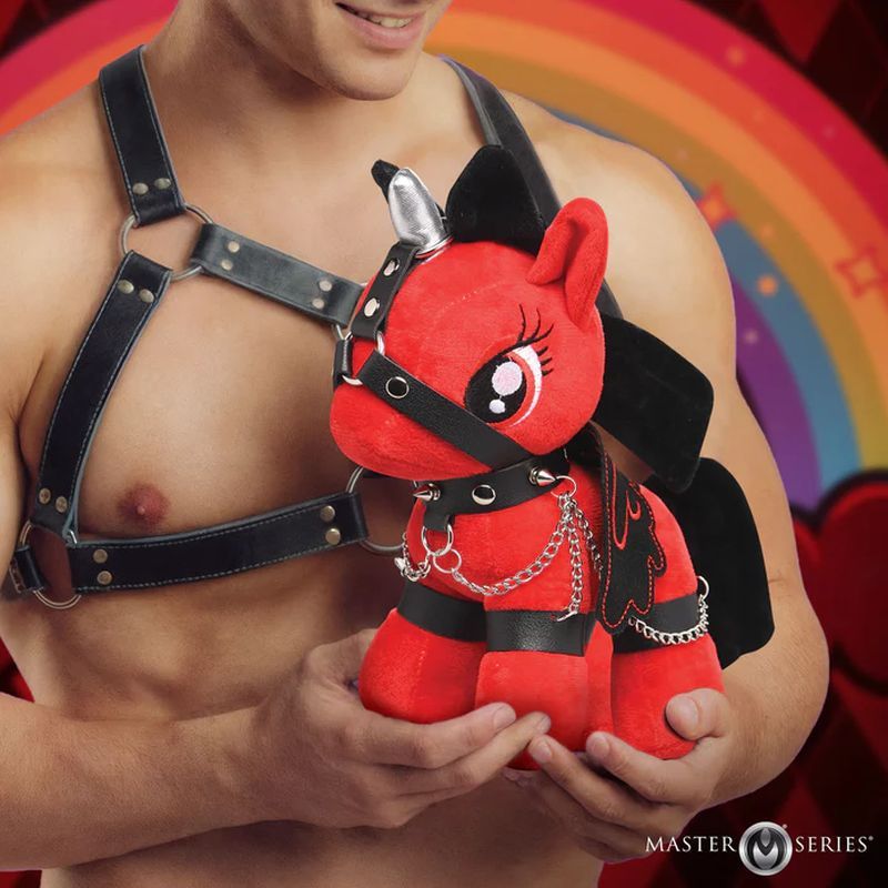 Master Series Scarlet Chainheart Bondage Pony Master Series