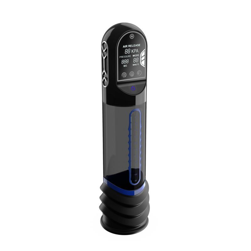Peak Performa ISP90 Curve Infrared Automatic LCD Penis Pump Blue Peak Performa