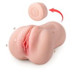 XISE Elaine Realistic Vibrating Sucking Vaginal Masturbator XISE