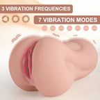XISE Agatha Realistic Vibrating Vaginal Masturbator XISE