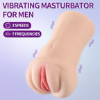 XISE Brenna Dual Density 3 Speed 7 Mode Vibrating Realistic Masturbator XISE
