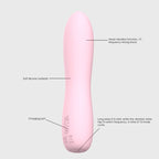 SXE Bella Silicone Bullet Vibrator Massager Pink SXE
