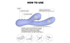 SXE Jena G Spot Rabbit Vibrator USB Rechargeable Rabbit Vibrator LOVVA