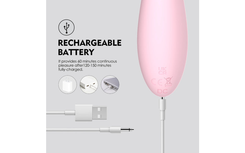 SXE Chloe Slim Curve G Spot Vibrator USB Rechargeable G Spot Vibrator LOVVA
